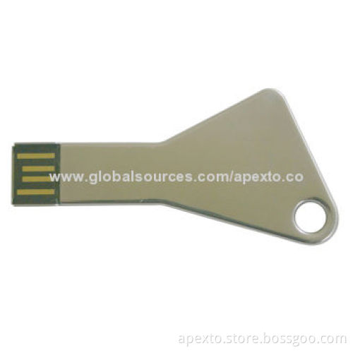 Key-shaped USB Flash Drive for Apple's Mac and PC, OEM and OEM Orders Accepted